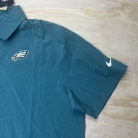NEW XL Philadelphia Eagles Nike Sideline Lockup Performance Polo Shirt - Picture 3 of 13